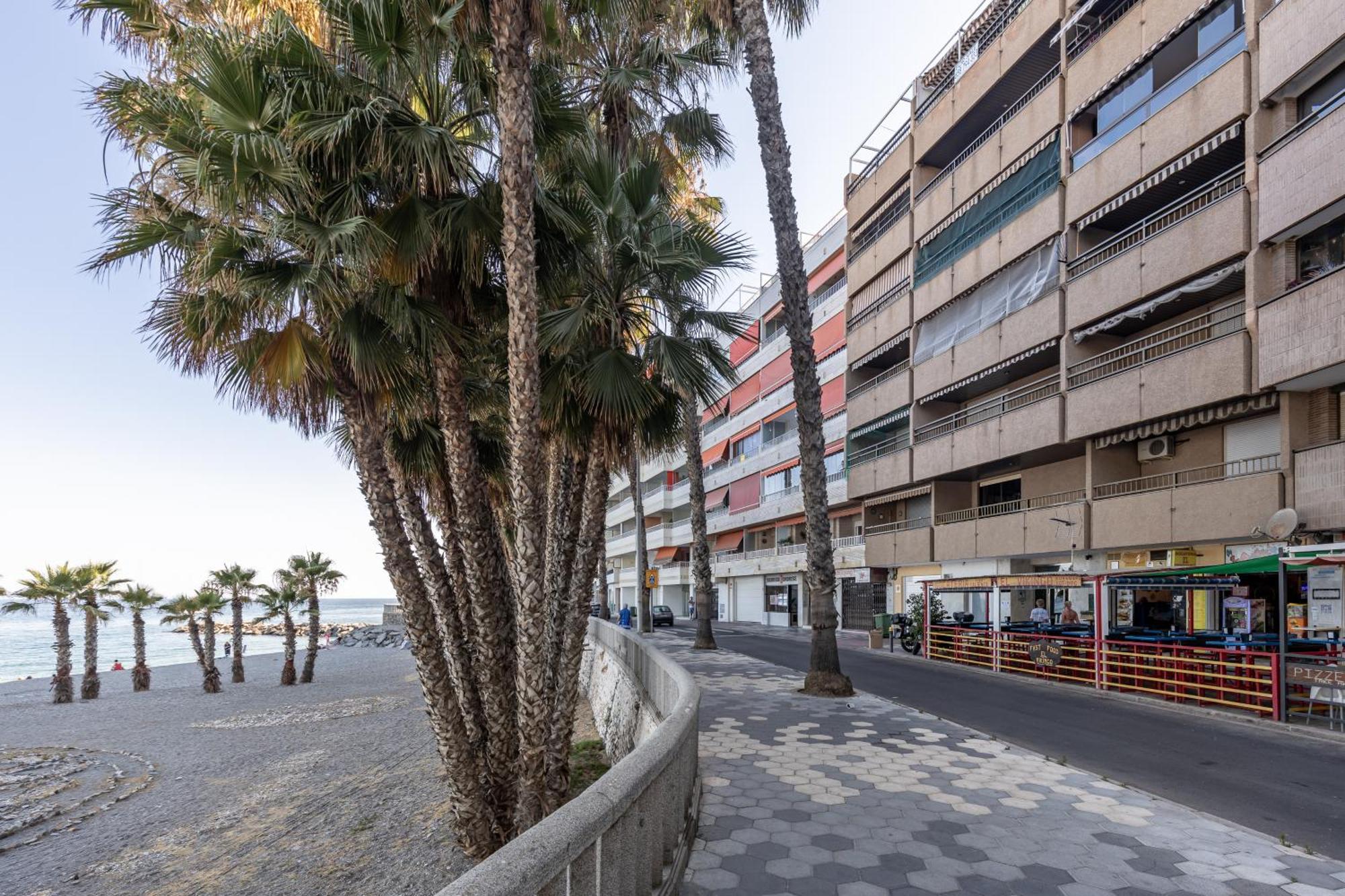 Апартаменти Atico Primera Linea De Playa Альмуньєкар Екстер'єр фото